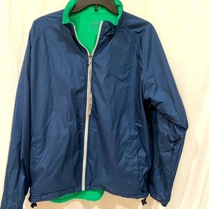 Mens Peter Millar golf jacket reversible NWT size Large